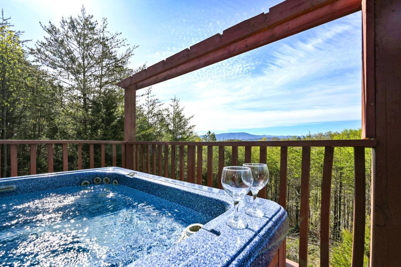 Private Mountain Cabin, Hot Tub Escape In The Smokies, With The View Sevierville Εξωτερικό φωτογραφία