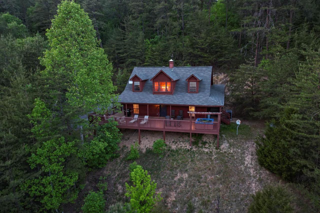 Private Mountain Cabin, Hot Tub Escape In The Smokies, With The View Sevierville Εξωτερικό φωτογραφία