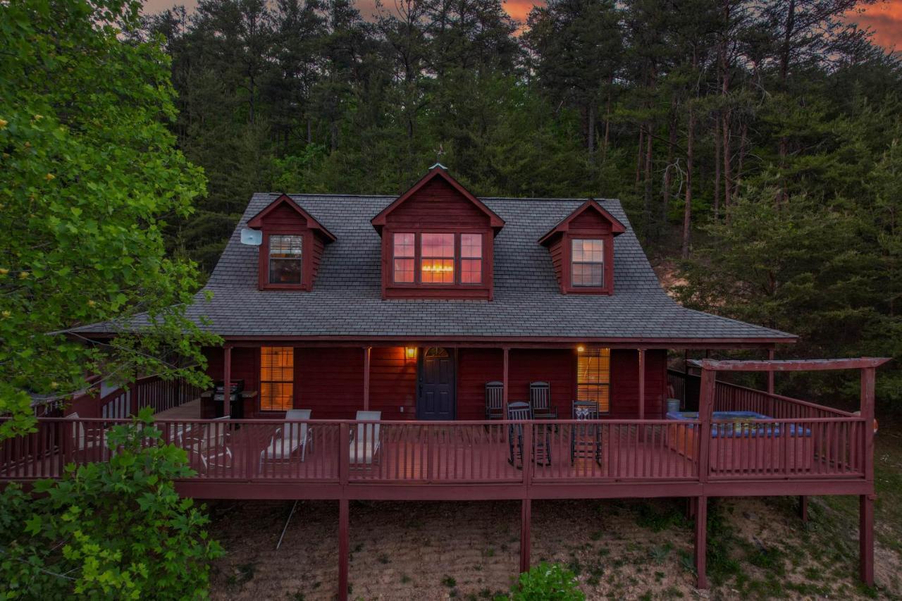 Private Mountain Cabin, Hot Tub Escape In The Smokies, With The View Sevierville Εξωτερικό φωτογραφία